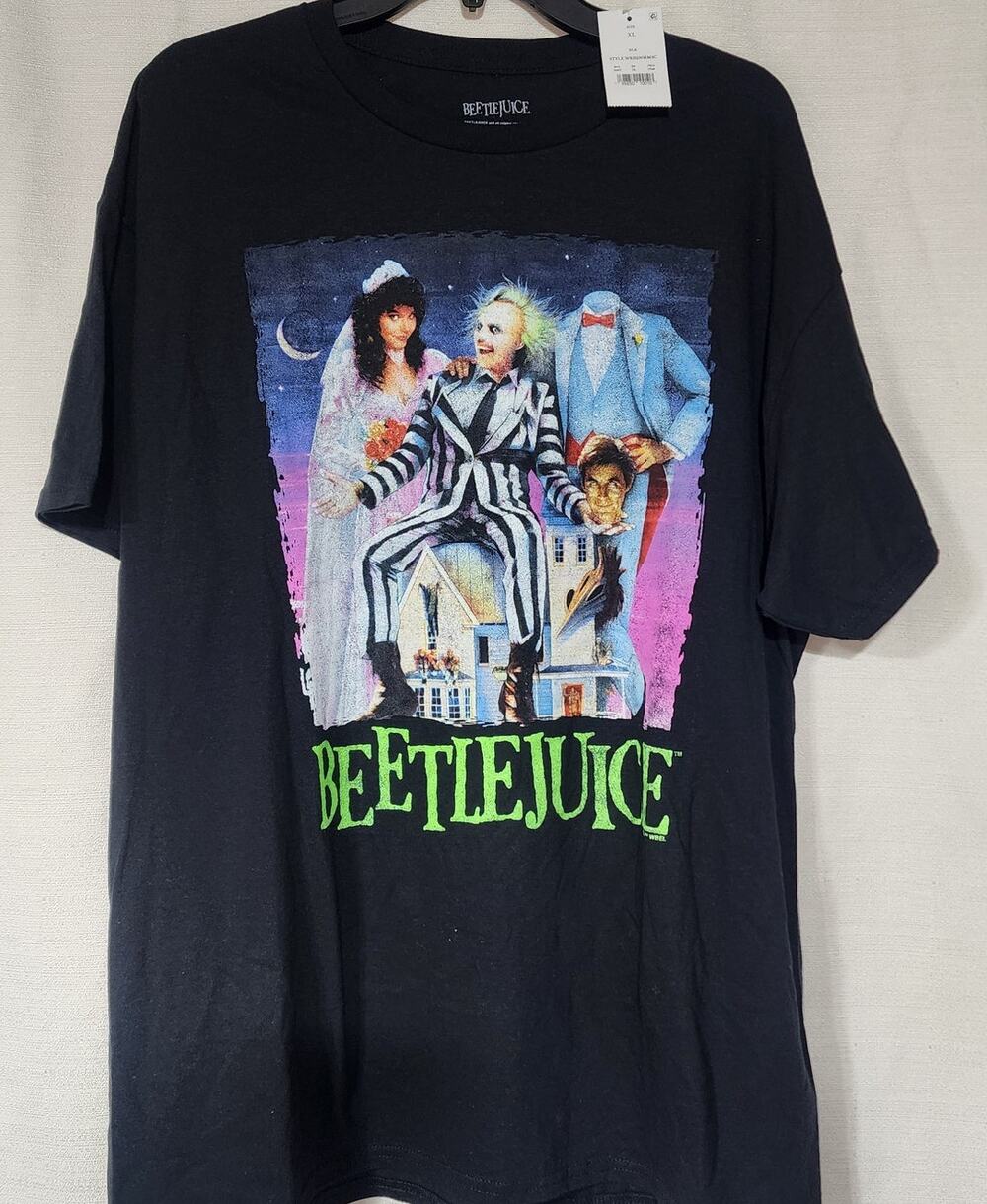 Beetlejuice XL men's shirt